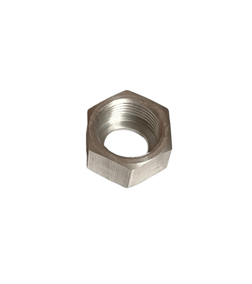 Ecrou 22x150 diamètre 14.8mm, avec trou pour fil frein