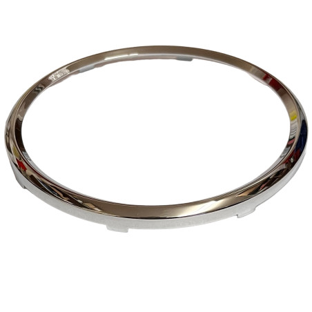 Cerclage chromé en V pour compteur et compte-tours diamètre 120 mm