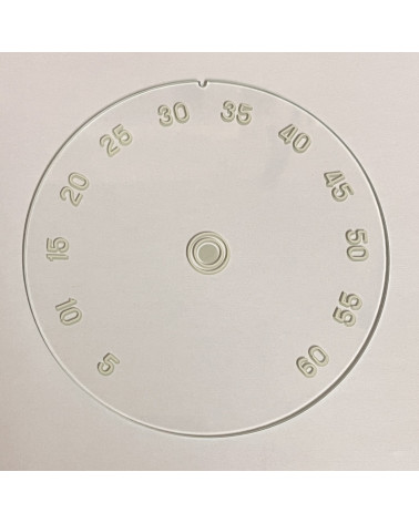 Verre compte tour de Delage 6000 tours