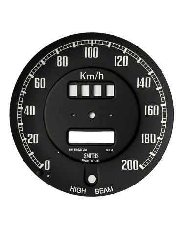 Fond de compteur pour MGB