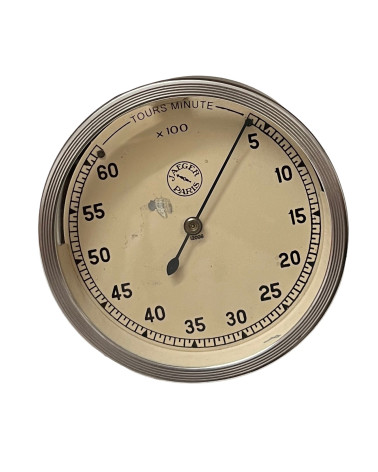 Compteur chronométrique 6000 tours diamètre 80 mm