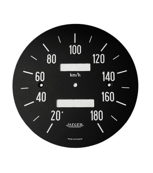 Façade de compteur optionnel JAEGER 200 km/h
