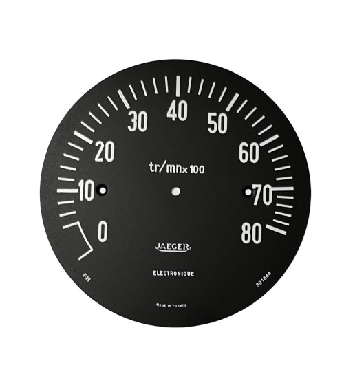Façade de compte-tours optionnel JAEGER