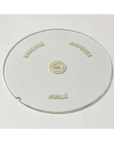 Verre sérigraphié JAEGER de 3 manomètres FORD VEDETTE et PANHARD Junior