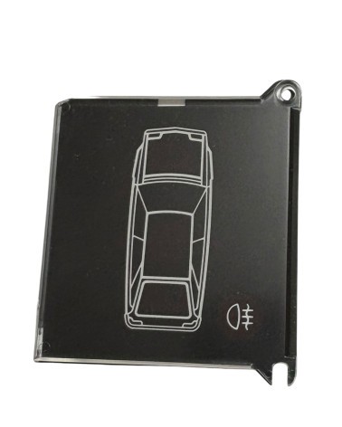 Plaque de contrôle d'ouverture de porte de tableau de bord de Citroën BX 19 GT