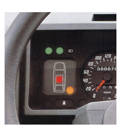 Témoin d'ouverture de porte de tableau de bord de Citroën BX 19 GT