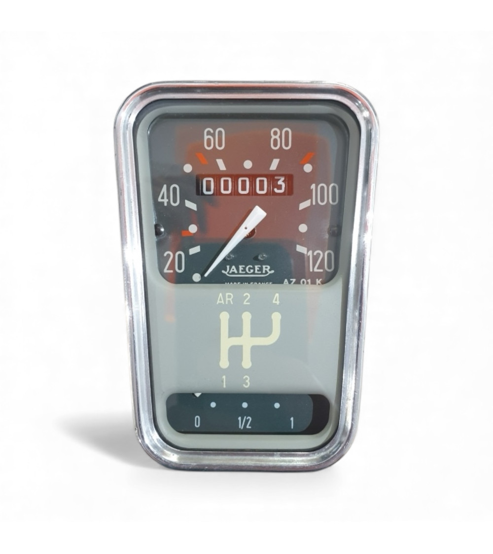 Plexiglass pour compteur trapézoïdal de MÉHARI ou 2CV
