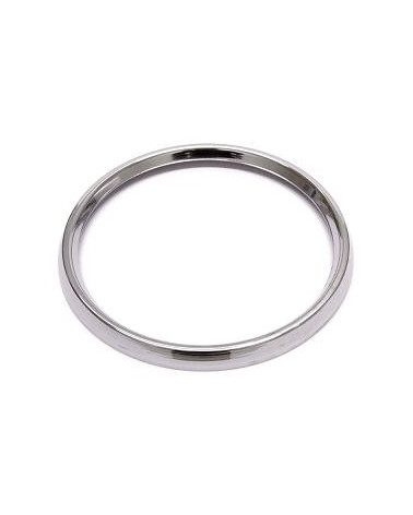 Cerclage chromé neuf pour compteur et compte-tours diamètre 100 mm JAEGER jupe longue