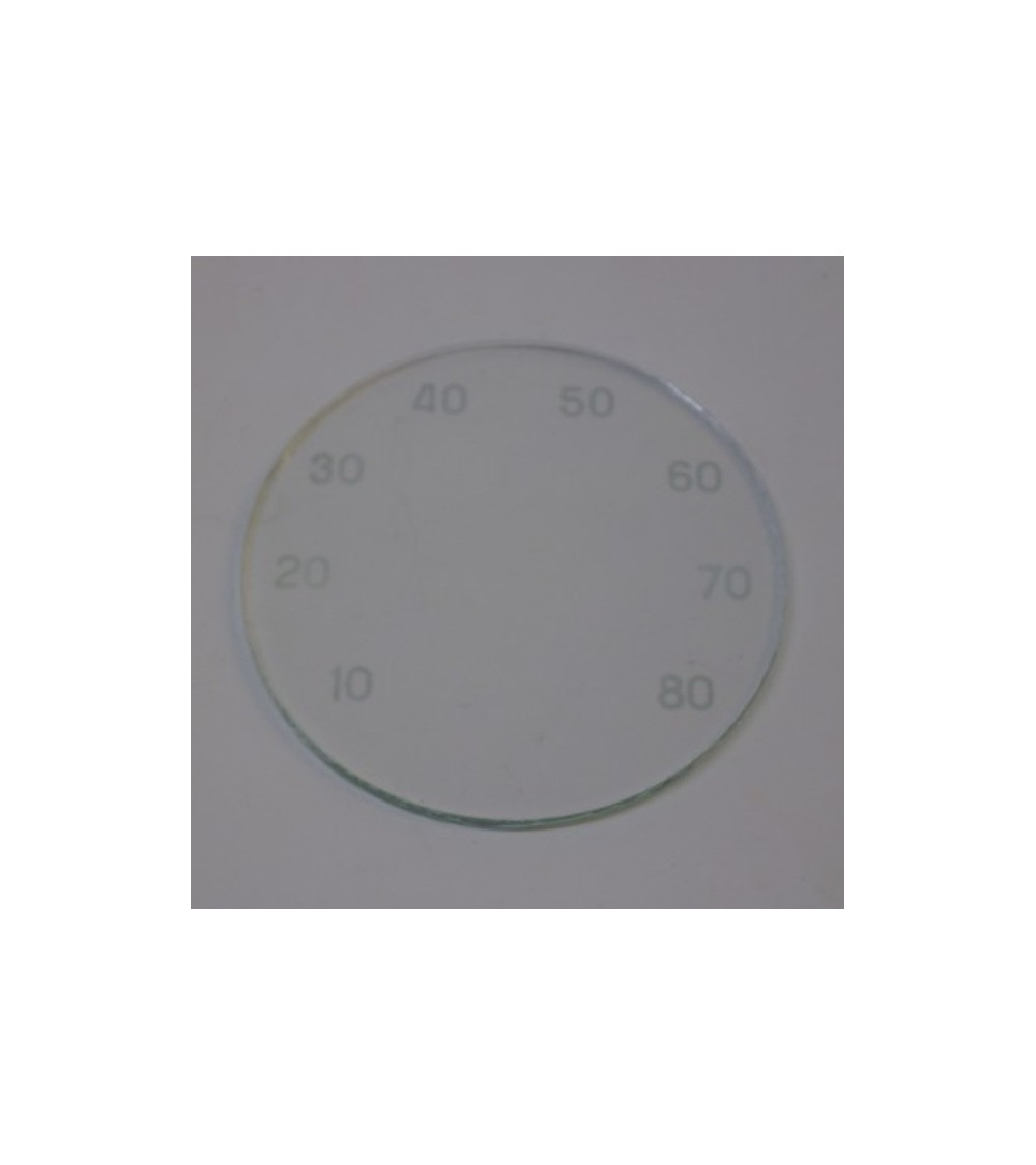 Verre de compte-tour JAEGER 8000 tr