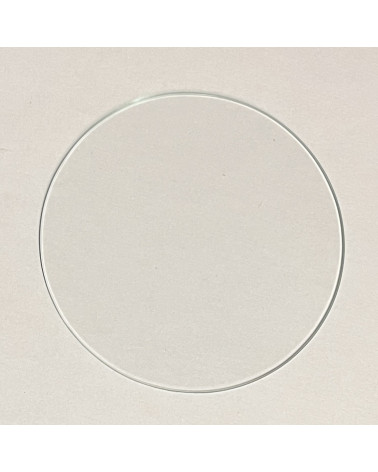 Verre neuf compteur compte-tours , épaisseur 3 mm, diamètre 117 mm