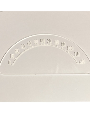 Façade impriméé de compteur SUNBEAM ALPINE 120 miles/h