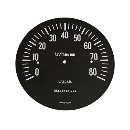 Façade de compte-tours optionnel JAEGER