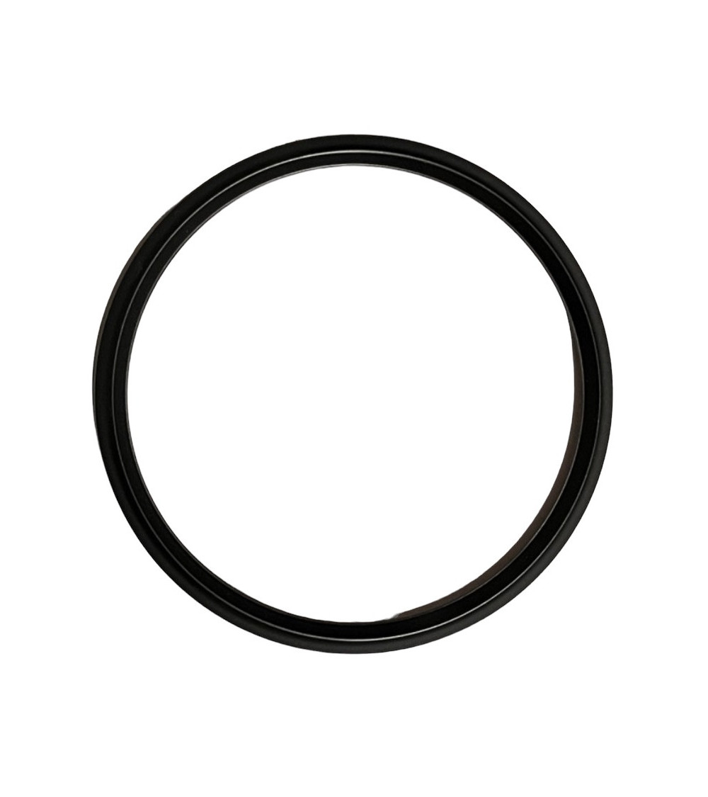 Cerclage neuf peint en noir pour compteur de diamètre 105 mm