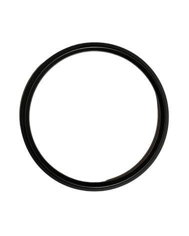 Cerclage neuf peint en noir pour compteur de diamètre 105 mm
